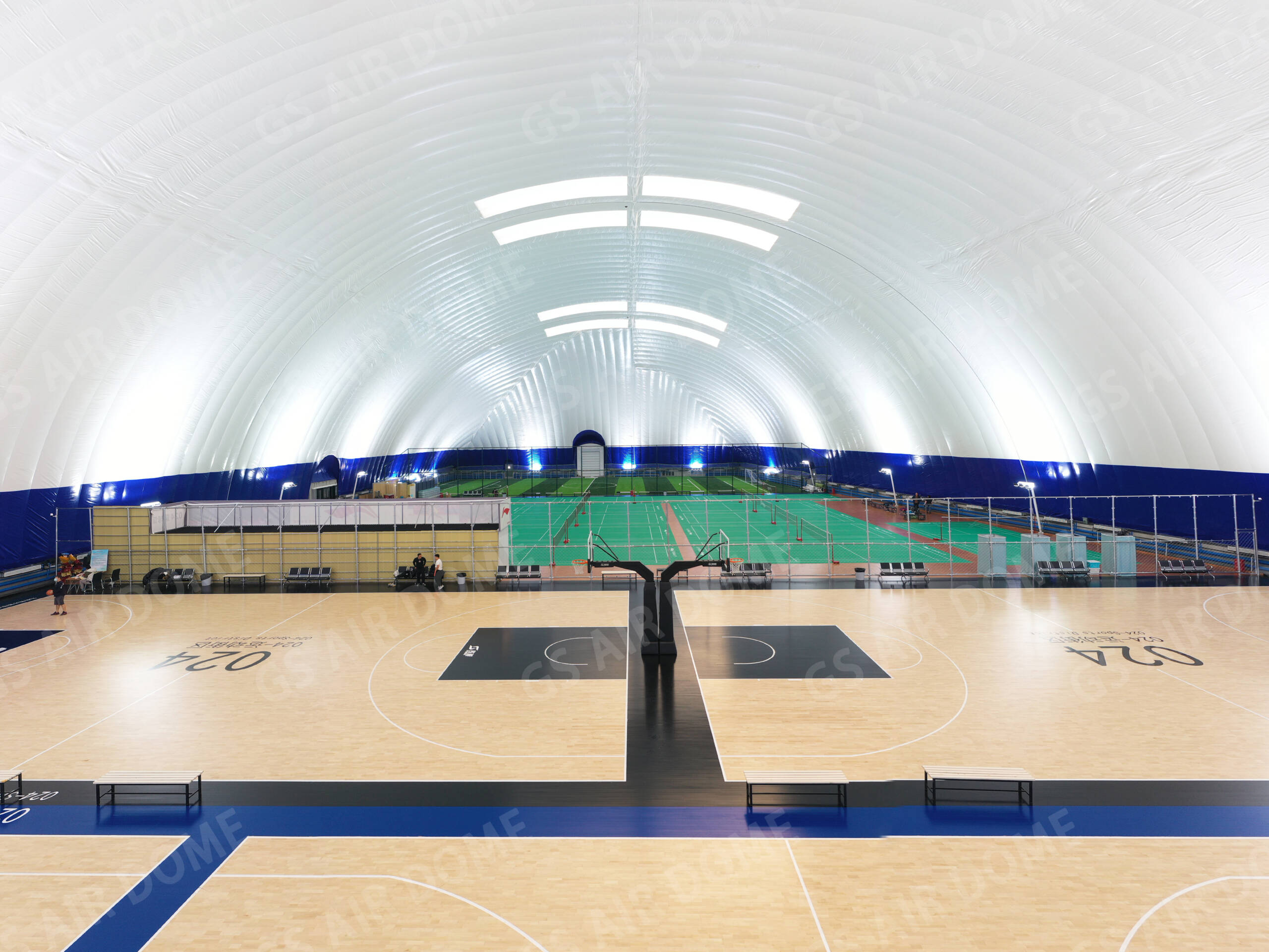 الصيانة الذكية للقبب الهوائية